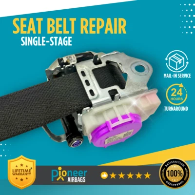 FOR All CHEVROLET CAMARO SEAT BELT REPAIR SINGLE-STAGE OEM FIX REBUILD RESTORE! - Image 1 of 4