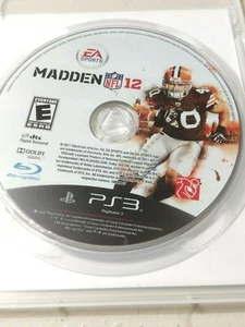 Madden NFL 12 (Sony PlayStation 3, 2011) PS3 Complete, EA SPORTS, Football - Picture 1 of 12