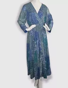 Alexa B Nites Floral Maxi Dress Plus Size 14P - Picture 1 of 10
