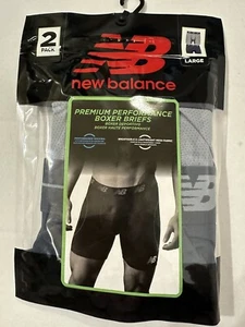 New Balance Premium Performance Boxer Briefs Comfortable & Durable L 2pack NWT - Picture 1 of 2
