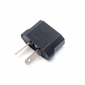 Adaptador de enchufe de alimentación de viaje 2 piezas EE. UU. UE Euro a AU AUSTRALIANO delgado 2 pines universal - Imagen 1 de 4