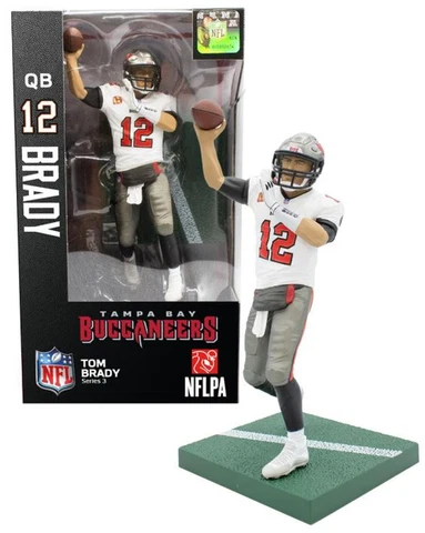 Tom Brady Tampa Bay Buccaneers NFL Imports Dragon Series 3 Figure Cover