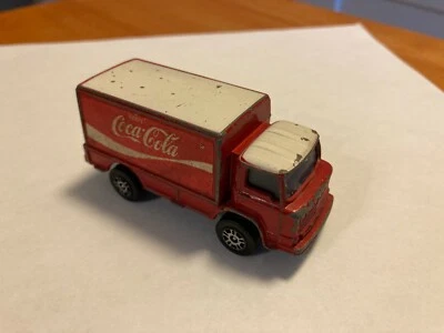 Vintage Corgi Juniors Leyland Terrier Coca Cola Coke Delivery Truck White Top - Image 1 of 4