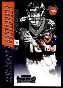 2018 PANINI LEGENDARY CONTENDERS PEYTON MANNING DENVER BRONCOS #LC-PM INSERT - Picture 1 of 2