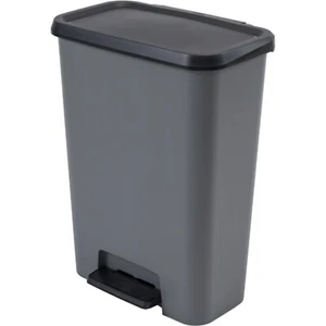 Mülleimer Pedal Curver 50L Grau Compatta 249810 - Bild 1 von 4