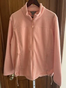 Giacca donna full zip taglia 1X pile fuzzy pesca riflessi naturali, usata in ottime condizioni - Foto 1 di 10