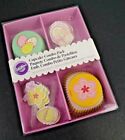 Wilton Cupcake Combo Pack 48 Liners 48 Picks Easter Pastel Floral Eggs New