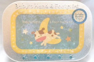 Carters Child of Mine Baby's Hand and Footprint Kit Complete New in Box - Image 1 of 4