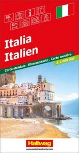 Hallwag Strassenkarte Italien 1:1 Mio. | 2024 | deutsch - Bild 1 von 2
