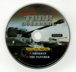 WWII Tank Overhaul (DVD disc) Sherman, The Panther - Picture 1 of 1