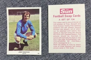 The Sun Football Swap Cards 1970-71 Jimmy Robertson, Ipswich - Bild 1 von 1