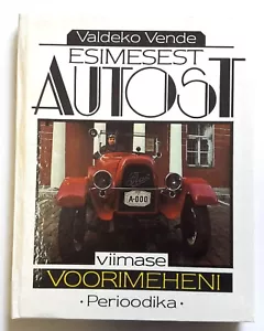 GESCHICHTE DER AUTOS, BUSSE, STRASSENBAHNEN ETC. in ESTLAND viele Fotos, seltenes Buch 1989 - Bild 1 von 12
