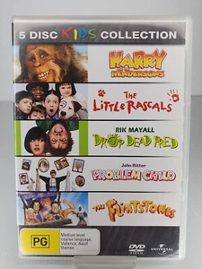 Harry & Hendersons/Little Rascals/Problem Child/Drop Dead Fred/Flintstones DVD - Picture 1 of 2
