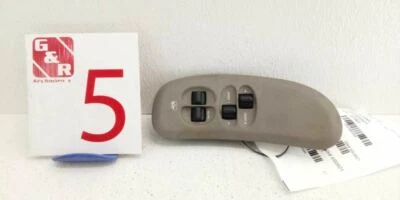 Dodge Caravan 2001-2007 conductor ventana principal izquierda e interruptor de ventilación con bisel de moldura Foto 1 de 4