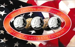 Denver Mint Edition State Quarter Collection 2003 conjunto como nuevo colección - Imagen 1 de 2