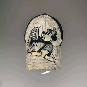 Disney World Hat Cap Steamboat Mickey Mouse Adult Cap Hat Baseball Disney Parks - Picture 1 of 13