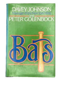 Bats (1986) by Dave Johnson, Hardcover Book, MLB NY Mets World Series Baseball - Picture 1 of 6