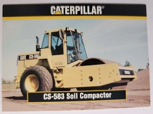 1994 Caterpillar Trading Card #193 (CS-583 Soil Compactor) TCM Series 2 - Picture 1 of 3