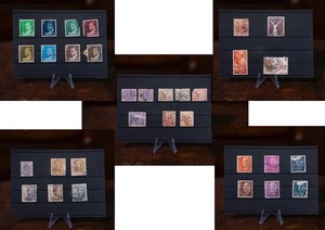 Job Lot/Bundle of Vintage Spanish Espana Spain Stamps on boards - Lot 028 - Picture 1 of 6
