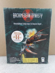 Archimedean Dynasty PC CD-ROM Big Box Dutch Blue Byte 1996 Vintage Game CIB - Picture 1 of 18