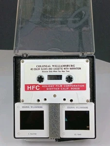 Colonial Williamsburg 40 Farbdias mit erzählter Kassette gebraucht - Bild 1 von 10