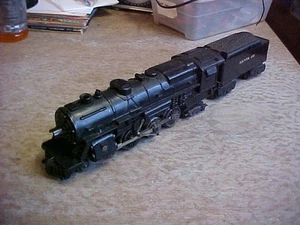 Marx 1829 Vintage O Santa Fe 4-6-4 Steam Engine & Tender ( O ) - Picture 1 of 11