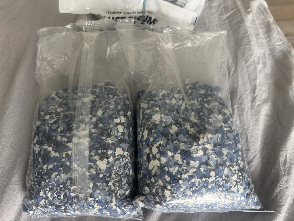 2-1 фунт Декоративные цветные сколы бетон ржавчина олеум серая смесь (301359) - Изображение 1 из 1