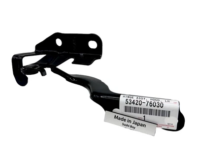 Toyota 53420-76030 Lexus CT200H ZWA10 2010/12- Conjunto de bisagra capó LH OEM genuino Foto 1 de 4