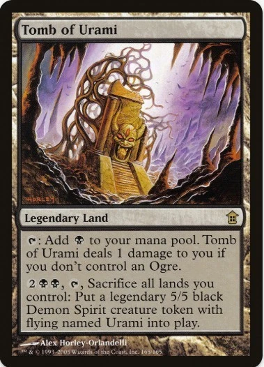 1 x Tomb of Urami - Saviors of Kamigawa - LP - MTG - EOF - Image 1 of 1