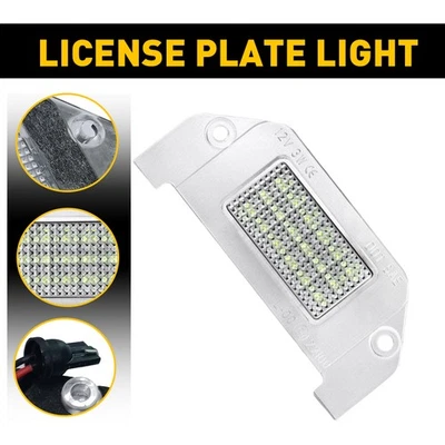 LED License Plate Lights Tag Lamp Housing Fit For 2005-2014 Chrysler 300 - Image 1 of 4