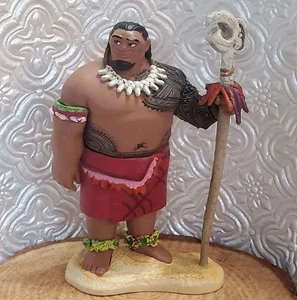 3.5" Chief Tui Dad Father PVC Action Figure Disney Moana - Picture 1 of 8
