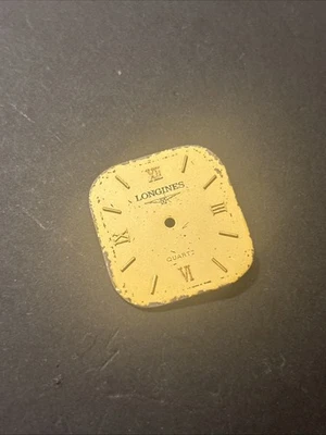 Vintage LONGINES Men’s Gold Tone Dial 24mm Swiss Watch Dial For PARTS REPAIR - Image 1 of 4