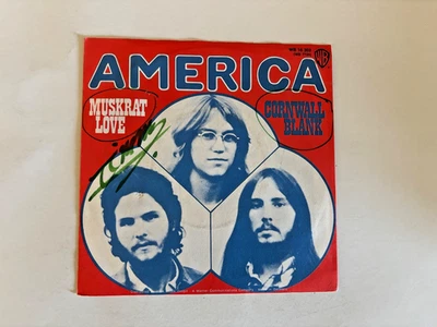 America Muskrat Love 45 RPM 1973 WB Promo VG+ / Exc Play Test Germany Press - Image 1 of 4