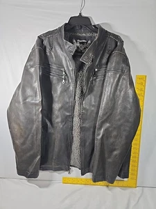 Giacca uomo ecopelle Machine Clothing Company taglia XL tipo Field Apparel - Foto 1 di 7