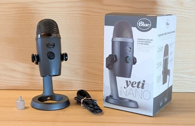 Blue Yeti Nano USB-Mikrofon (Logitech) - OVP - NEUWERTIG - Bild 1 von 4
