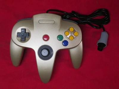 Nintendo Gold Replacement Controller For N64 Brand New 3982 - Image 1 of 4
