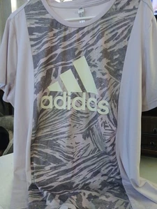 Plus Size Adidas Women's Tee In Lavender - Picture 1 of 5