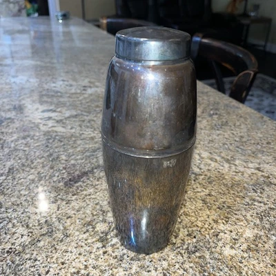 Coctelera vintage Mid Century Towle EP enchapada 4109 Foto 1 de 4