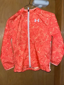 UNDER ARMOUR LOOSE FULL ZIP HOODED JACKET YOUTH SMALL (B48) - Picture 1 of 5