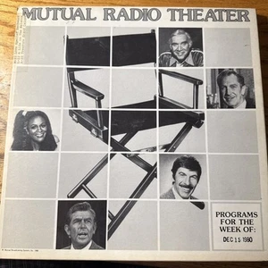 RARE Mutual Radio Theater 5-Record Set: Programs Week of Dec 15, 1980 DAMAGED - Imagen 1 de 15
