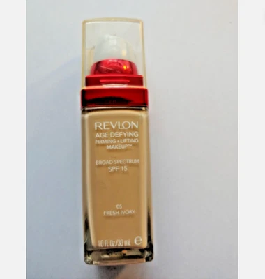 Revlon, Age Defying Face Makeup, Anti-Aging and Firming SPF15 FRESH IVORY 05 1oz - Image 1 of 4