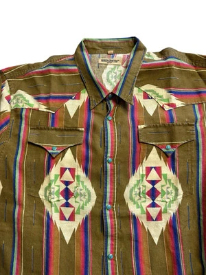 Levi’s Peral Snap Western Aztec Cowboy Vintage Medium  Multicolor - Image 1 of 4