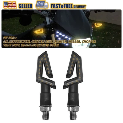 Luz intermitente LED intermitente de señal de giro para motocicleta Suzuki DRZ400SM DR650SE DR350 DR200 Foto 1 de 4