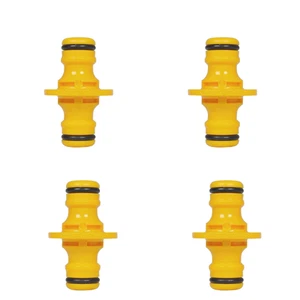 4x Hozelock Double Male Hose Pipe Connectors Metal Garden Hose Fittings - Picture 1 of 6