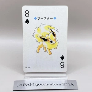 Flareon Pokemon Play Poker Cards Gold Ho-Oh Nintendo Japanese VintageJapan - Picture 1 of 10