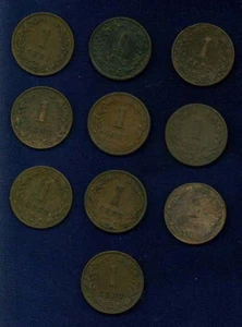 NETHERLANDS  KINGDOM  1 CENT: 1877,1878,1880,1881,1882, - Picture 1 of 1