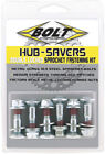 Sprocket Fastener Double Locked Sprocket Bolt Kit 2008-HS.S 6 Silver Bolts/Nuts