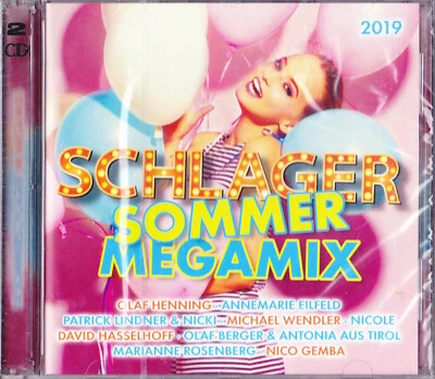 SCHLAGER SOMMER MEGAMIX 2019.2CDs.NEU. - Bild 1 von 2