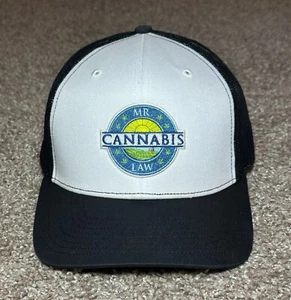 Vintage Richardson Men’s Snapback Ball Cap Mr Cannibus Law Center Logo o/s - Picture 1 of 17