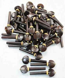 20pcs high quality Violin natural ebony Violin Tuning Pegs 4/4, violin parts - Picture 1 of 1